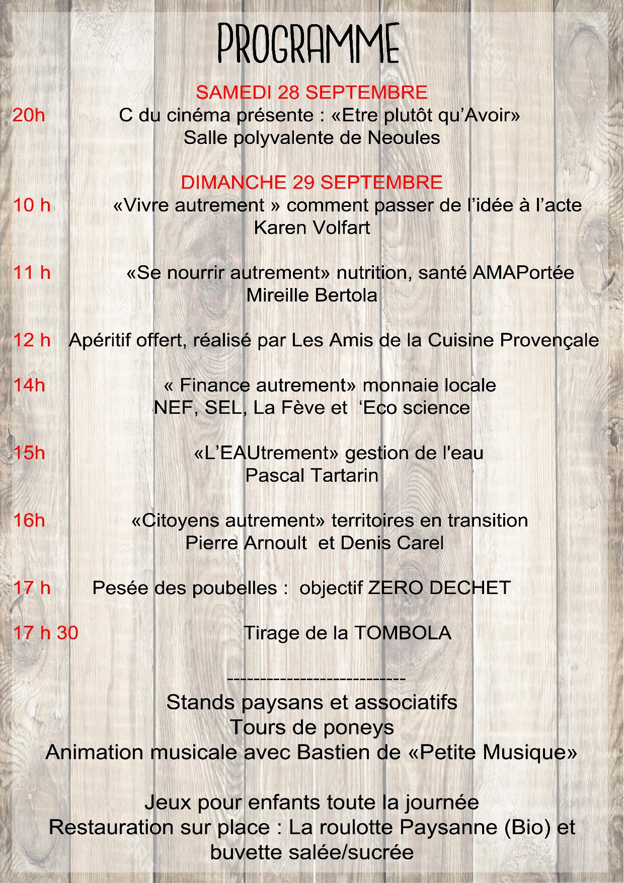 Solidarissole 19 programme